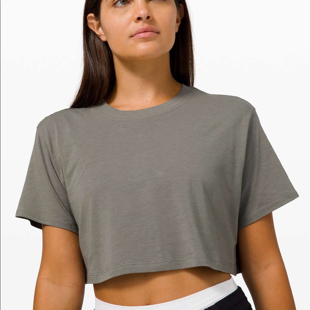 ISO All yours crop tees in size 2 or 4